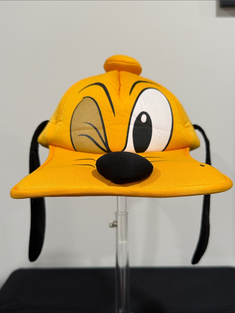 Walt Disney Vintage Parks Pluto Character Hat with Floppy Ears & Long Bill  OSFA